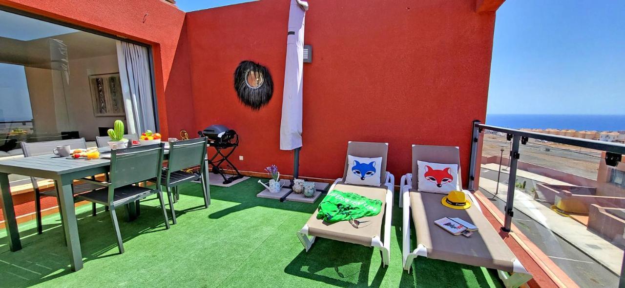 Ferienhaus CASA CALETA - Caleta Fuste - Meerblick - Pool - Glasfaserinternet Caleta De Fuste Exterior foto