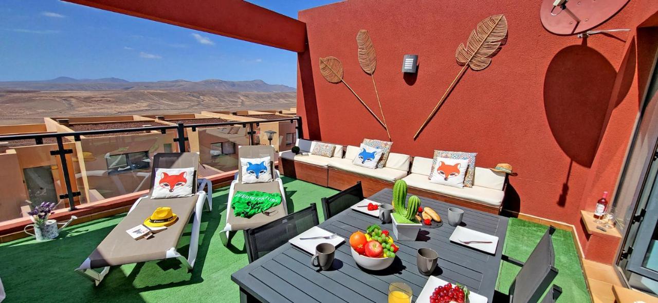 Ferienhaus CASA CALETA - Caleta Fuste - Meerblick - Pool - Glasfaserinternet Caleta De Fuste Exterior foto